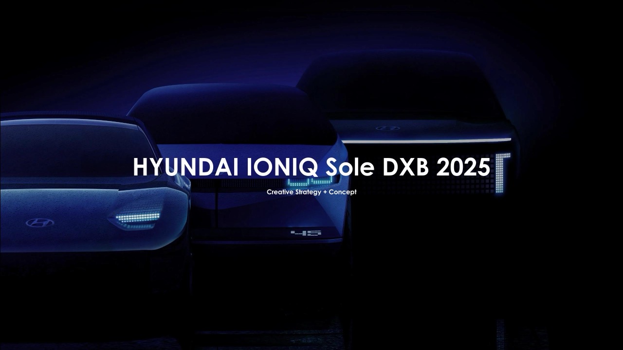 IONIQ 5.6.9 — Hyundai IONIQ Sole DXB 2025 pitch deck cover